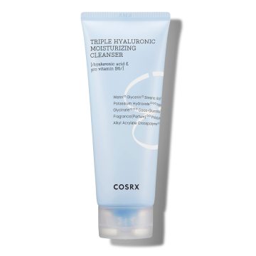 Hydrating Cosrx Daily Facial Cleanser for Dry Skin with Hyaluronic Acid and Vitamin B for Deep Moisturization (150ml)