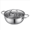 304 Stainless Steel Hot Pot dengan Divider