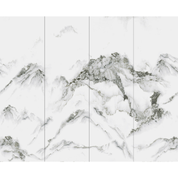Sintered Stone 800x2600 Grey Thin Tile - Anti-slip Wall and Tabletop Panel