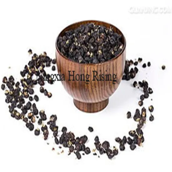 Organic wolfberries black goji berry