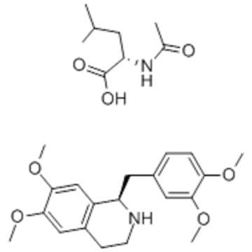 R-Tetraidropapaverina N-acetil-L-leucinato CAS 141109-12-8