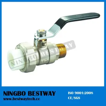 High Quality Male Thread PPR Ball Valve with Brass Body