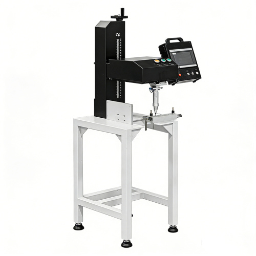 Máquina semiautomática de marcação por pontos de mesa Zixu com dispositivo de cilindro 140x80mm