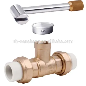 brass ball valve with lock
