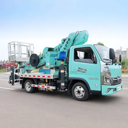 Foton 30m Truck Mounted Aerial Work Platform Aerial Lift Truck