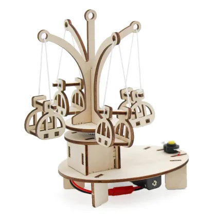 DIY STEM Toys: Flying Chair 3D Puzzles - Education Science Kits for Kids