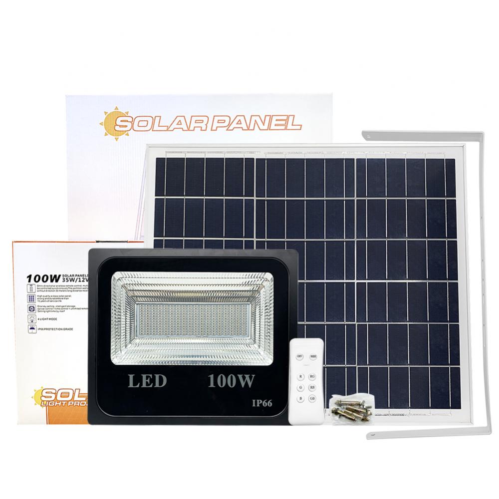 CYZ 50W 100W RGB Solar LED Floodlight