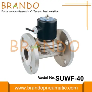 SUWF-40 1 1/2'' Flange Connection Water Solenoid Valve