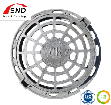 Round Square Locking Manhole Cover Made of Sturdy Cast Iron