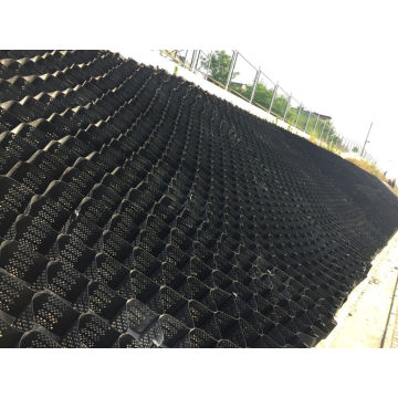 HDPE Plastique Geocell Prix Grille de gravier Murs de soutènement