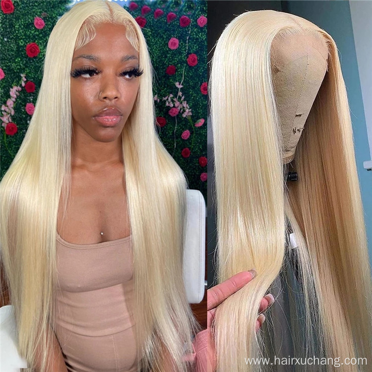 Hot sale 613 transparent lace front wig,Brazilian 613 blonde front lace human hair wig,40 inch 613 virgin hair human hair wigs