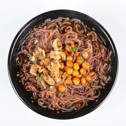 Wholesale Hot-Selling Low Carb Instant Noodles: Konjac Noodles with Hot and Sour Flavor as Meal Replacement
