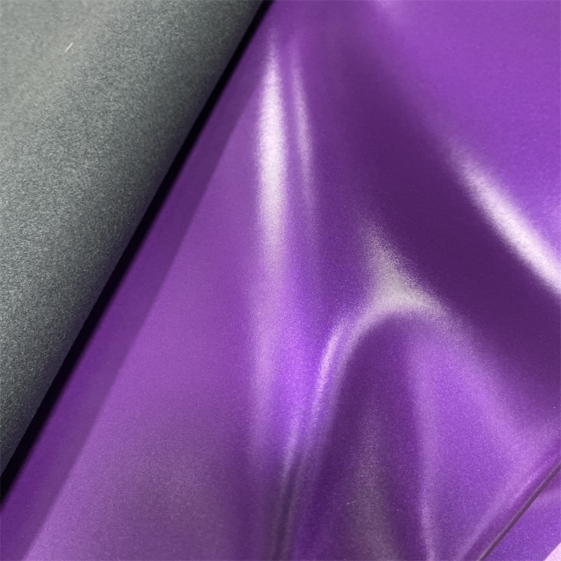 100% Pu Mirror Surface Leather för klädväskor