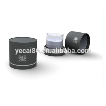 Free chinese made paper packing candle box wholesale black design factory price
 