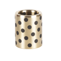 solid inlaid graphite bronze bushings self-lubricating bearings oil-free bronze bushings