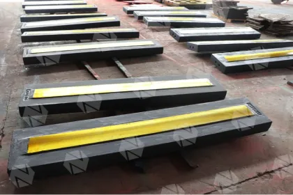 Finlay I140 PF1315 High Chrome Spare Parts - Hazemag APK Impact Crusher Blow Bars For Sale