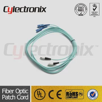 OM3 10G SC-FC Duplex Fiber optic patch cord