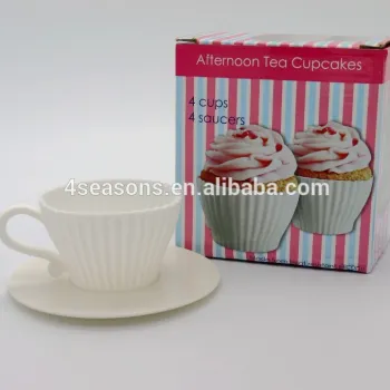 Reusable Silicone Muffin Cups with Handles for Baking and Cake Making