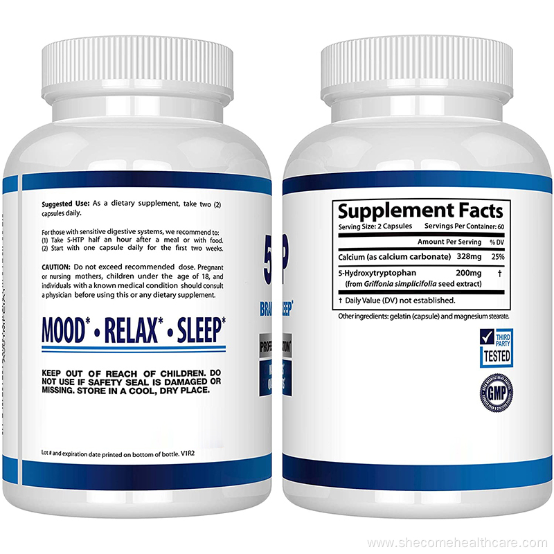 5-HTP Plus Calcium for Mood Sleep capsules