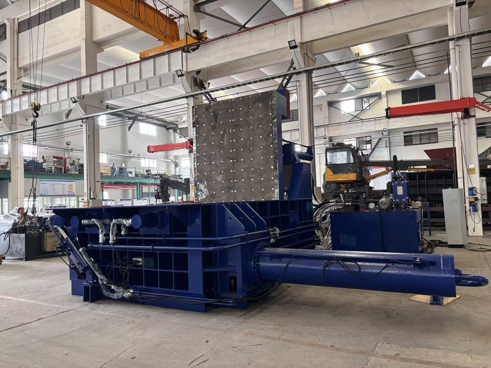 Scrap Metal Steel Baler Machine