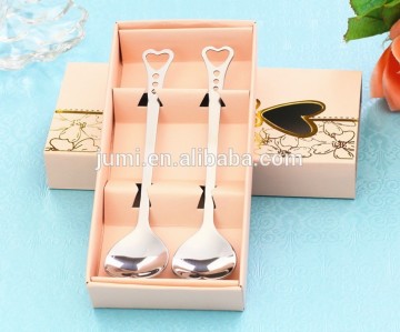 Love Heart Spoon 2PCS Set Wedding souvenirs