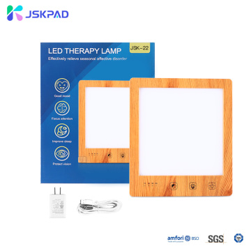 Jskpad ajustável led lâmpada de terapia lâmpada de terapia pequena