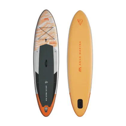 NEW 2021 inflatable surf board stand up paddle board AQUA MARINA MAGMA pedal control sup bag leash paddle dinghy raft canoe