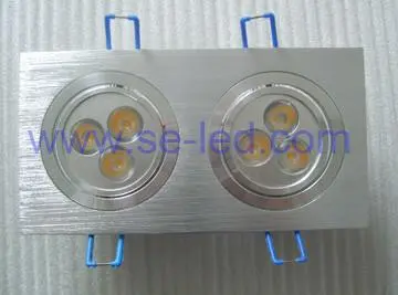 Rectangular mejor Precio luz de techo LED