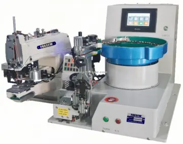 Automatic Feeding Shank Button Attaching Sewing Machine FX-388S-373D