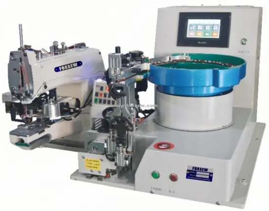 Automatic Feeding Shank Button Attaching Sewing Machine FX-388S-373D