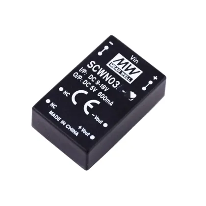 MEAN WELL SCWN Series DC-DC Converter Power Supply