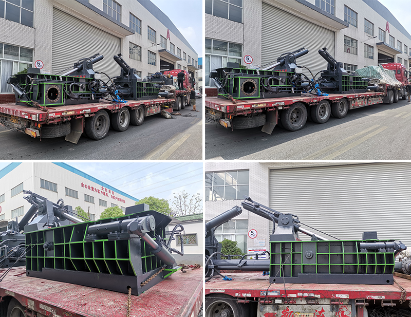 small scrap baler