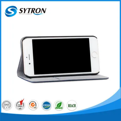 Wallet phone case PU material stand function mobile phone case for lenovo