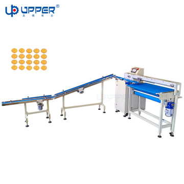 New High-Speed Stainless Steel Automatic Biscuit Bread Protein Bar Dough Aligning Dumping Machine for Home and Food Shops