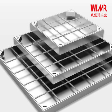 Couvercle de sol pour drain de cuisine en acier inoxydable