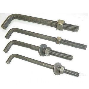 L shape anchor bolt