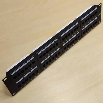 48 Port CAT5E home ethernet patch panel RJ45