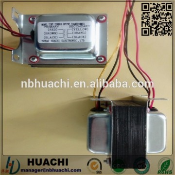 musical equipment and tube amplifier transformer for high fidelity speaker