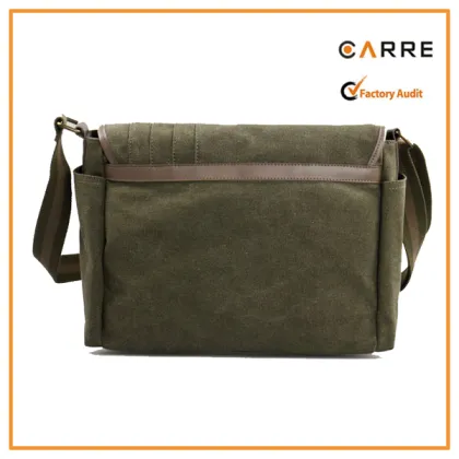 custom messenger bag men canvas