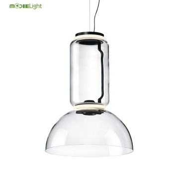 Modern İtalya Tasarım Noctambule Koni Üflemeli Cam Kolye Işık M-0190