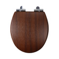 Fanmitrk MDF toilet seat walnut wood grain