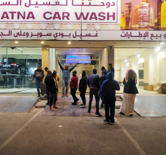 Touchless car wash gas station near me