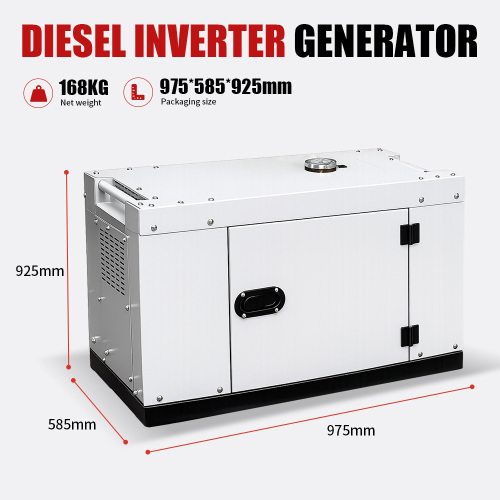 Generador diésel silencioso de 7KW y 7,5KW