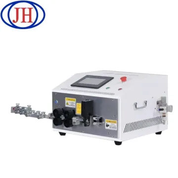 Macchina automatica per spelare e piegare cavi da 1-6 mm²