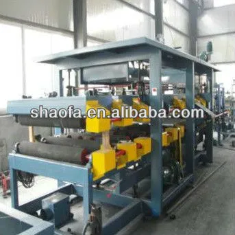 Auto Sandwich Panel Double Profile Roll Forming Machine