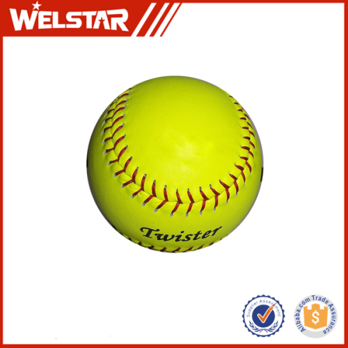 Good Quality Factory Price PVC Leather OEM Training promotional baseball