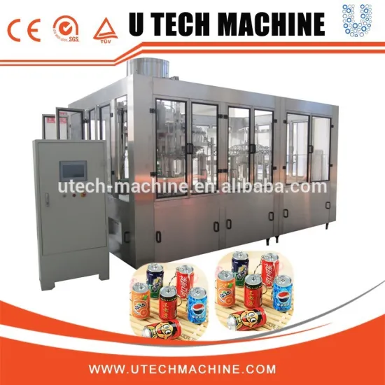 Fermentation Drinks Filling Line / Beer Canning Equipment