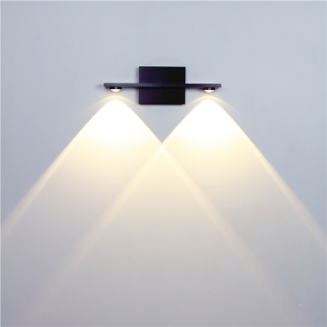 Comely 2 lumières de la lumière murale intérieure 6W