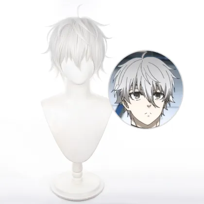 Nagi Seishiro Silver White Cosplay Wig - Blue Lock