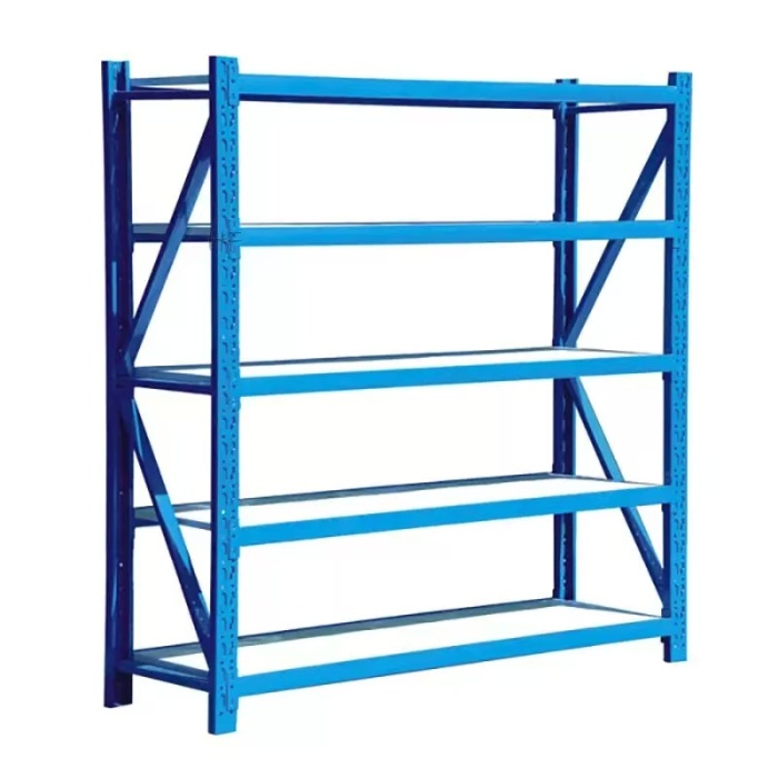 Light/Medium Duty Steel Industrial Warehouse Rack